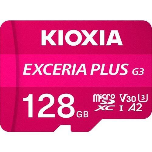キオクシア(KIOXIA) KMUH-C128G EXCERIA PLUS G3 microSDXC UHS-I U3 V30 C10 A2 メモリカード 128GB
