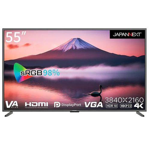 【長期保証付】ジャパンネクスト(JAPANNEXT) JN-V5500UHDR-N 55型 4Kディスプレイ