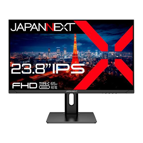 【長期保証付】ジャパンネクスト(JAPANNEXT) JN-IPS238F-H-C65W 23.8型 フルHDモニター