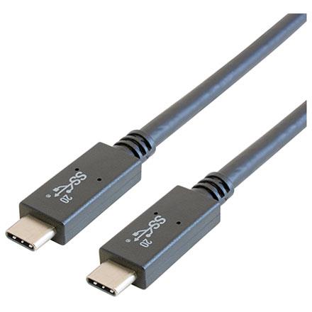 IODATA(アイ・オー・データ) GP-CCU325A05M/B ブラック USB3.2 Gen2×2 USB Type-Cケーブル 0.5m