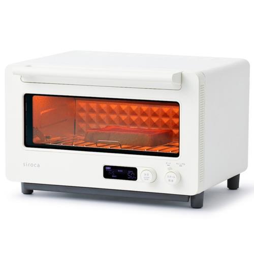 【長期5年保証付】シロカ(siroca) ST-2D451-W ホワイト すばやきトースター オーブントースター1400W