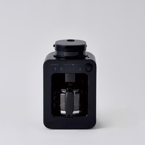 【長期保証付】シロカ(siroca) 全自動コーヒーメーカー SC-A271タッチパネル式 メッシュフィルター タイマー機能 テイストを2種類から選択可能 ガラスサーバー