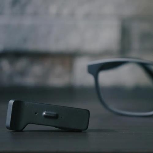 長谷川製作所 OHP-G01BK 新感覚 眼鏡装着型 オープンイヤー スピーカー HANGPOD