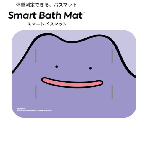 【長期保証付】issin スマートバスマット 体組成計モデル メタモン ポケモンコラボモデル 体重が計れるバスマット