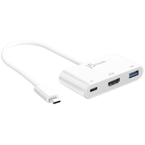 ジェイファイブ クリエイト JCA379-MT USB-C to PD+HDMI+USB 3in1 マルチアダプター