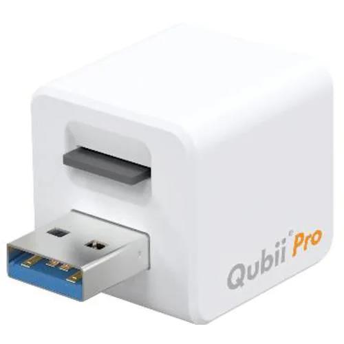 maktar MKPQS-W iPhone/iPad用 バックアップストレージ Maktar Qubii Pro ホワイト