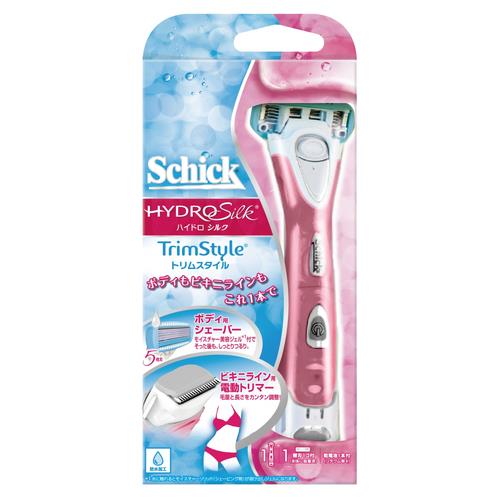Schick(シック・ジャパン) シック ハイドロシルクトリムスタイルホルダー(替刃1コ本体に装着済み)