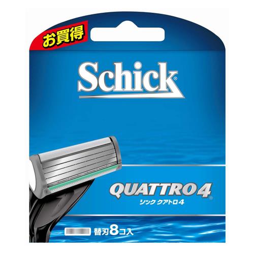 Schick(シック・ジャパン) クアトロ4 替刃 8コ入