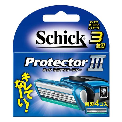 Schick(シック・ジャパン) プロテクタースリー 替刃 4コ入