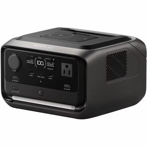 エコフロー(EcoFlow) EcoFlow RIVER 3 Plus wireless EFRIVER3PLUS-W-JP-CB 容量286Wh モバイルバッテリー(5000mAh)搭載型ポータブル電源