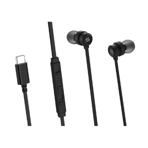 SOUL SC300BK ブラック SOUL 有線イヤホン USB-TypeC