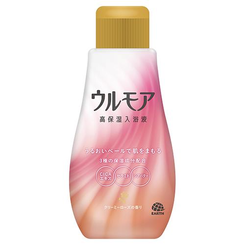 アース製薬 ウルモア 高保湿入浴液 クリーミーローズの香り 600ml