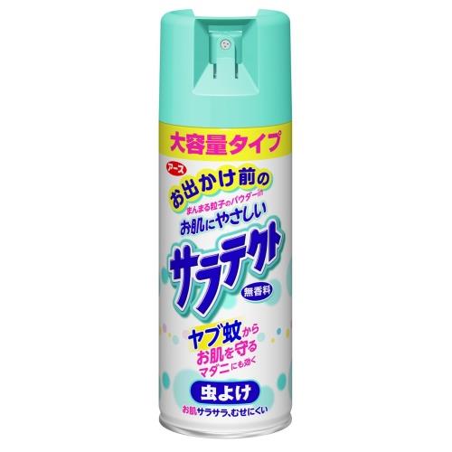アース製薬 サラテクト 虫よけスプレー 無香料 ファミリーサイズ 400ml