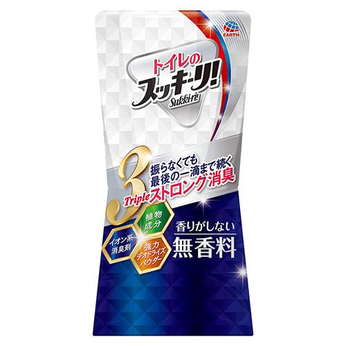 アース製薬 トイレのスッキーリ!無香料 400ml