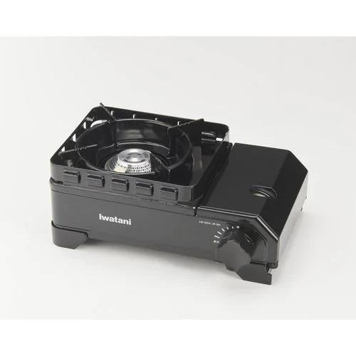 イワタニ(Iwatani) CB-ODX-JR-BK ブラック カセットコンロ カセットフー「タフまるJr.」