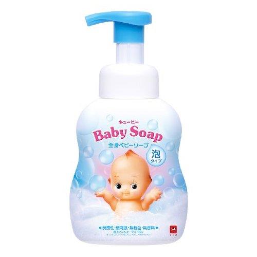牛乳石鹸 キューピー 全身ベビーソープ泡タイプポンプ付