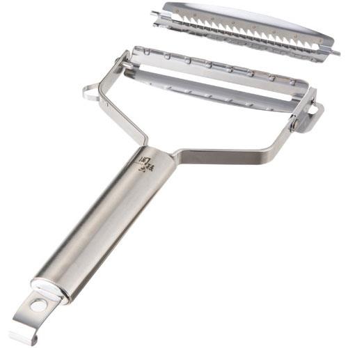 貝印 関孫六 ワイドピーラー スライス&千切りセット DH-3301