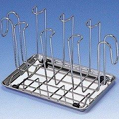 貝印 グラススタンド ステンレストレー付 DR-5013