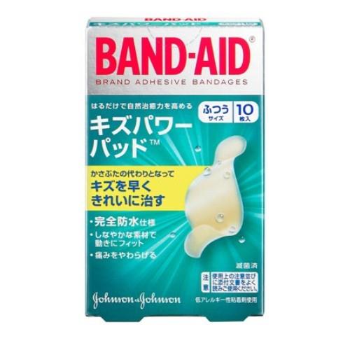 ケンビュー バンドエイド キズパワーパッド ふつうサイズ 10枚入