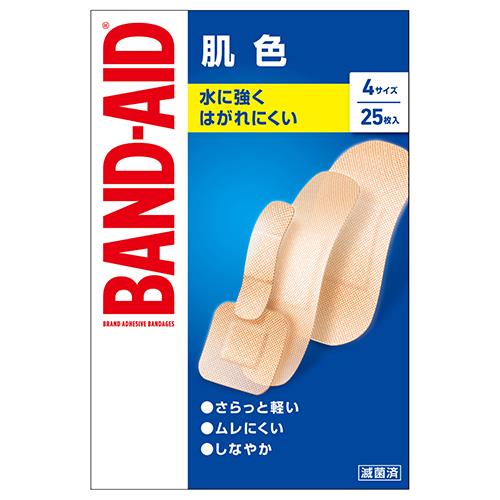 ケンビュー バンドエイド 肌色 4サイズ 25枚