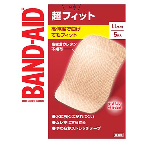 ケンビュー バンドエイド 超フィット LLサイズ 5枚