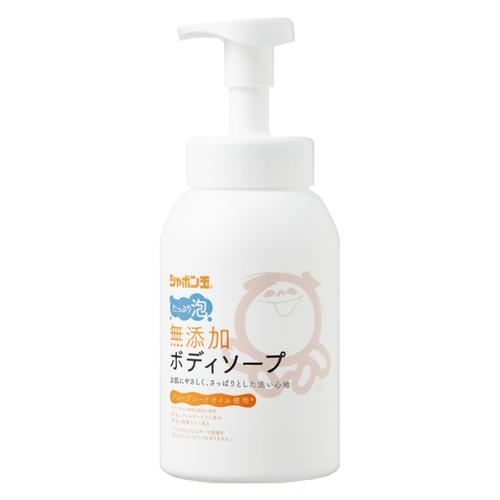 シャボン玉石けん シャボン玉石けん 無添加ボディソープ たっぷり泡 本体 570ml