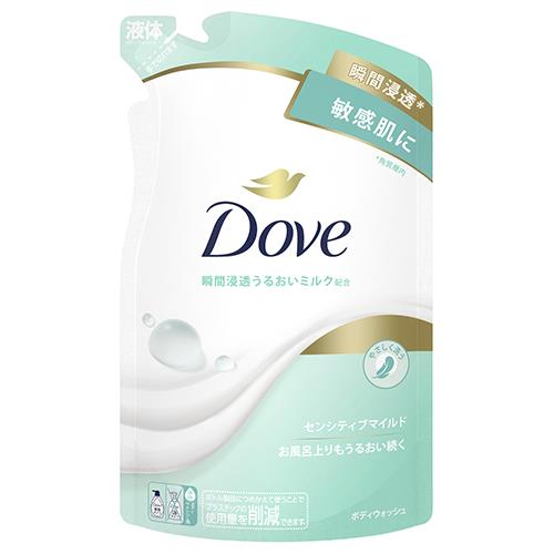 ユニリーバ ダヴボディウォッシュ センシティブマイルド詰替用 330g