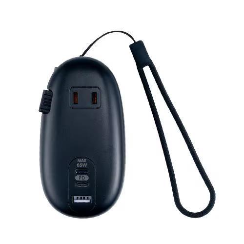 ナカバヤシ JYU-ACU012BK ブラック モバイルUSB-ACタップ PD対応 65W