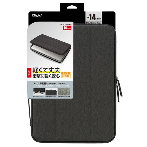 ナカバヤシ SZC-FC142301BK ブラック 14インチ汎用PCセミハードケース