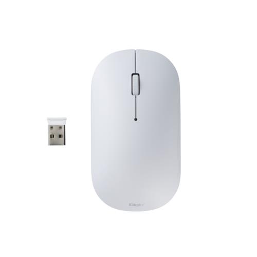 ナカバヤシ MUS-RKT230W ホワイト Digio2 無線3ボタンBlueLEDマウス