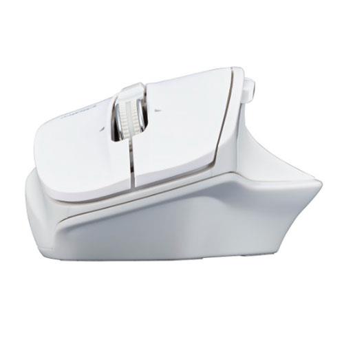 ナカバヤシ MUS-RKF164NW Nホワイト 高速スクロールホイール搭載 神速シリーズ無線静音5ボタンBlueLEDマウス