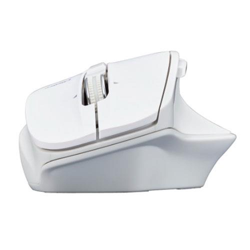 ナカバヤシ MUS-BKF165NW Nホワイト 高速スクロールホイール搭載 神速シリーズBluetooth静音5ボタンBlueLEDマウス