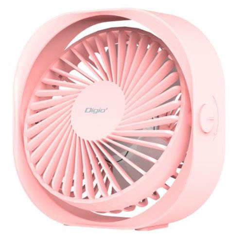 ナカバヤシ UA-064P ピンク 卓上ミニUSBファン