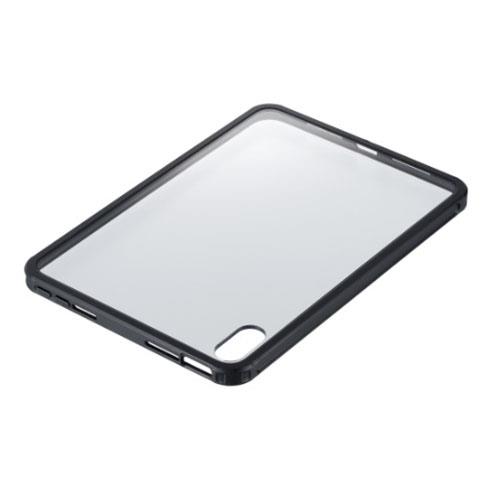 ナカバヤシ TBC-IPM2103BK ブラック iPad mini 第6世代/A17 Pro 用 衝撃吸収背面ケース