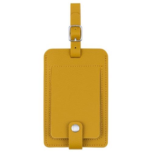 ミヨシ MBZ-RT01YL イエロー ミニフォトを入れられるネームタグ