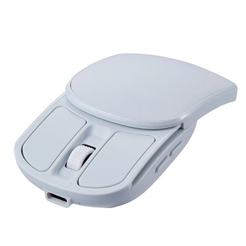 ナカバヤシ MUS-RKF235MT ミント 無線充電式スライド静音5ボタンBlueLEDマウス