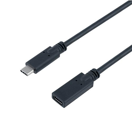 ミヨシ USB-EC2010BK USB2.0延長ケーブル Type-C