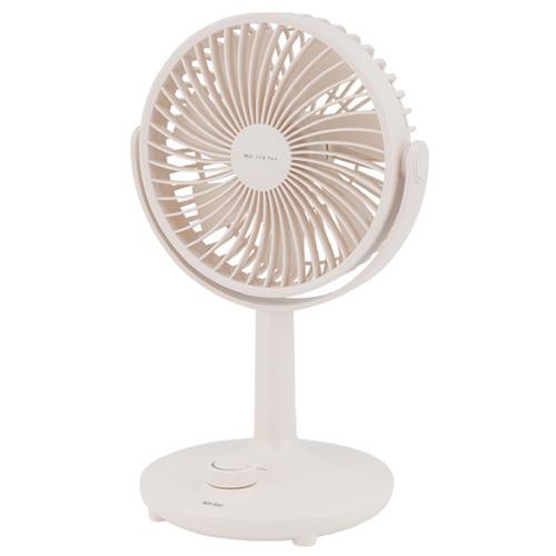 ミヨシ USF-21IV アイボリー 卓上用USB扇風機