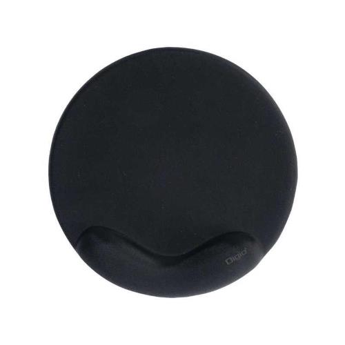 ナカバヤシ MUP-938-BK ブラック リストレスト付きマウスパッド
