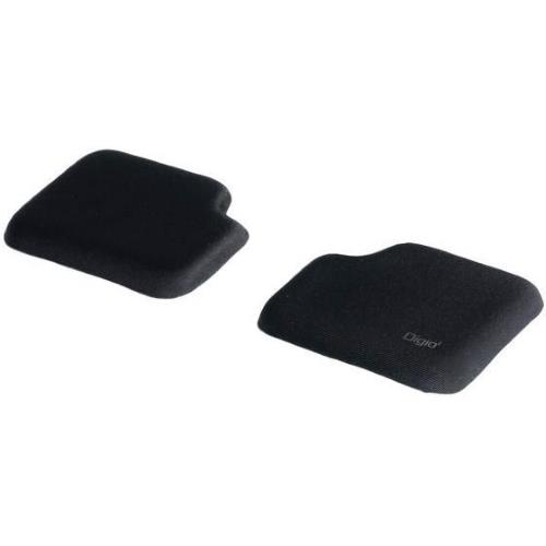 ナカバヤシ MUP939-BK ブラック リストレスト+マウスパッド ペア