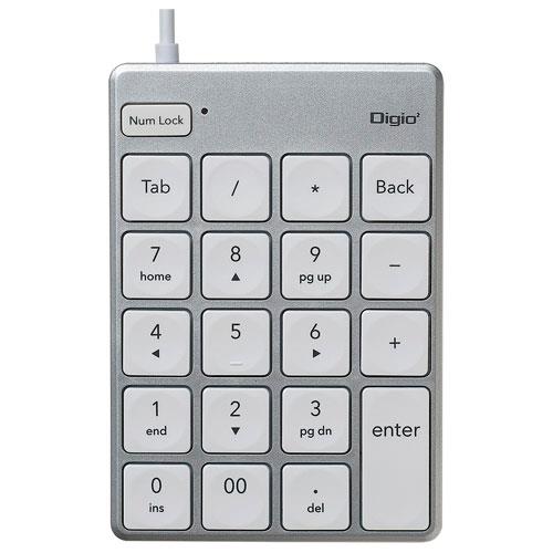 ナカバヤシ TNK-SU231SL シルバー USB有線薄型テンキーボード