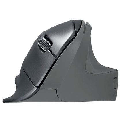 ナカバヤシ MUS-RKF176GY グレー USB BlueLEDマウス 5ボタン