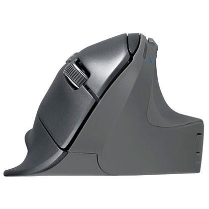 ナカバヤシ MUS-BKF177GY グレー Bluetooth BlueLEDマウス 5ボタン