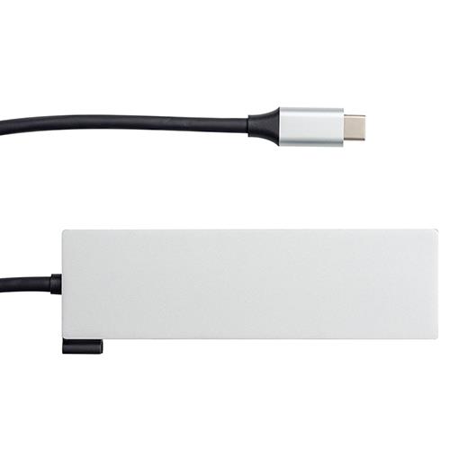 ナカバヤシ UD-C01-SSL シルバー PD対応Type-Cアルミドッキングステーション15cm STIXシリーズ