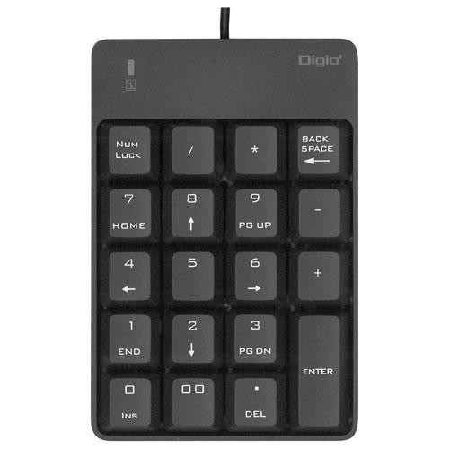 ナカバヤシ TNK-SU232BK ブラック シンプルUSBテンキーボード