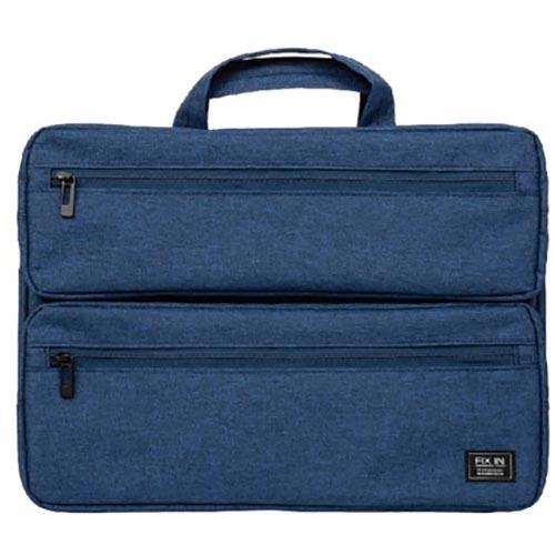 ナカバヤシ SZCFC131908BL ブルー 13インチ汎用PCインナーバッグ 2ポケット付
