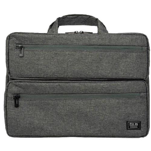ナカバヤシ SZC-FC131908GY グレー 13インチ汎用PCインナーバッグ 2ポケット付