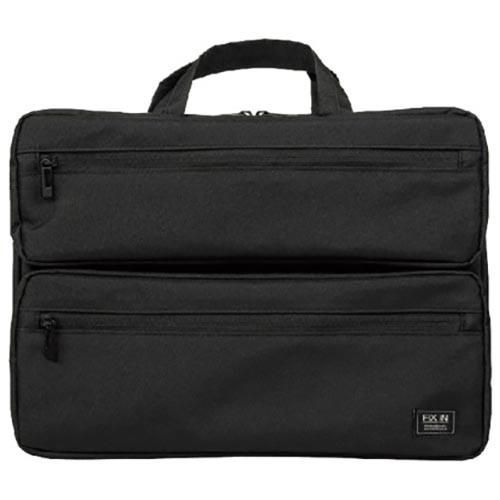ナカバヤシ SZC-FC151908BK ブラック 15インチ汎用PCインナーバッグ 2ポケット付
