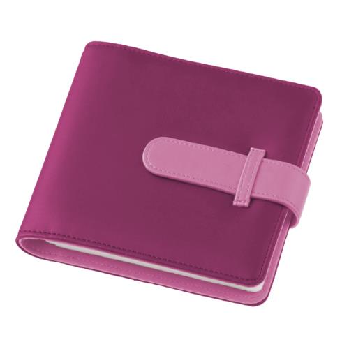 ナカバヤシ BD-092-24P ピンク Blu-ray対応 24枚収納 ディスクケース