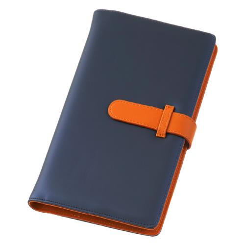 ナカバヤシ BD-092-48NB ネイビー Blu-ray対応 48枚収納 ディスクケース